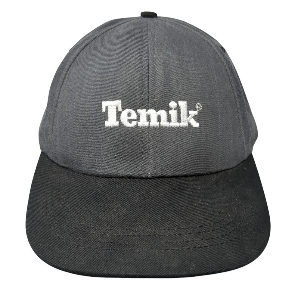 Temik Grow Smart Snapback Cap Gray One Size Embroidered AmeriCap Vintage USA